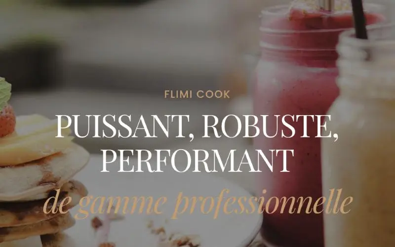 Screenshot of the Flimi Cook website